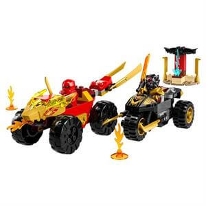 Lego Ninjago Kai and Ras's Car and Bike Battle 71789